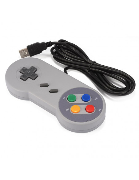 MANDO GAMEPAD CLASSIC SUPER NES USB PC RASPBERRY