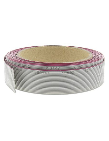 CABLE CINTA PLANA  20 VIAS 25 4MM 1M