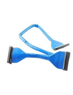 CABLE DATOS FLOPPY DISQUETERA 3X34 PINES AZUL