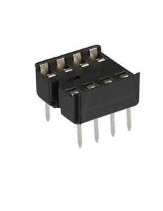 2X ZOCALO PLANO DIL 8 PINES 1CM