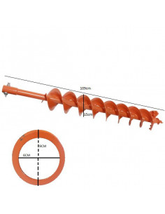 BROCA AHOYADORA BARRENO TRACTOR 109X15CM