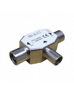 SPLITTER TV-SAT 1 ENTRADA 2 SALIDAS