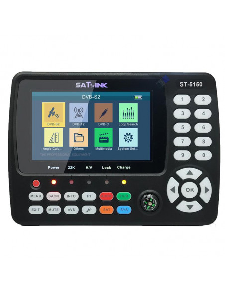 MEDIDOR DE CAMPO SATLINK ST-5150 COMBO DVB-S2/T2/C