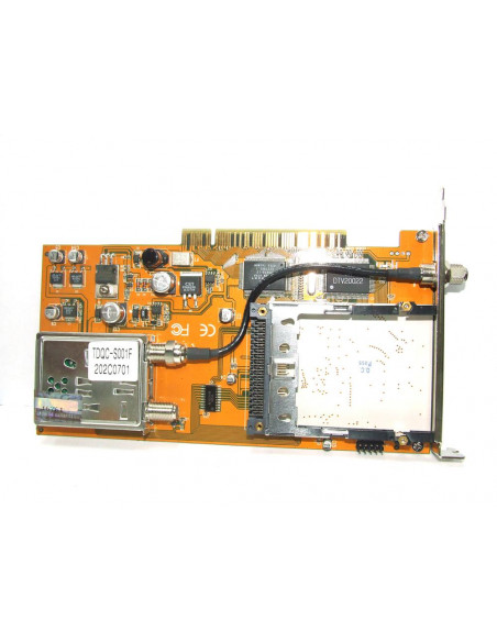 TARJETA SINTONIZADORA TV SATELITE PCI CON PCMCIA