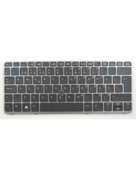 TECLADO PORTATIL HP 820 G1 G2 SUECO CON BACKLIGHT