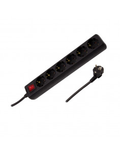 BASE MULTIPLE REGLETA 6 ENCHUFES CON INTERRUPT  3M