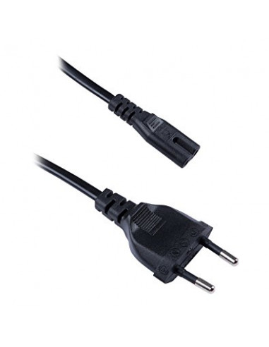 CABLE ALIMENTACION CORRIENTE EUROPEO C7 1 5M