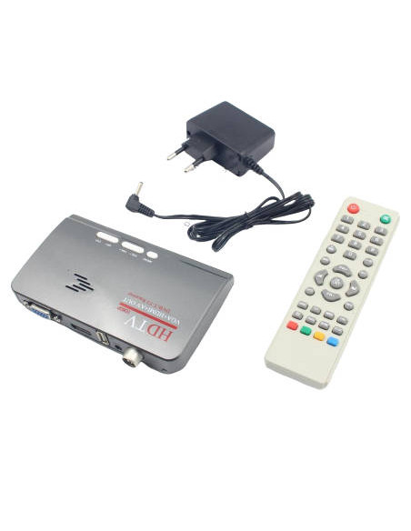 RECEPTOR TDT HD PARA PORTUGAL VGA HDMI RCA