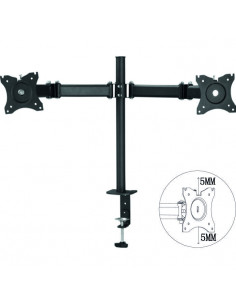 SOPORTE MESA TV MONITOR 2 BRAZOS ARTICULADOS VESA