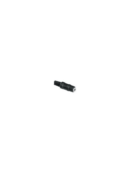 CONECTOR JACK 3 5  NEGRO HEMBRA