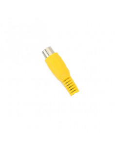 CONECTORES RCA  AMARILLO HEMBRA