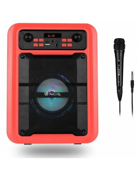 ALTAVOZ PORTATIL NGS ROLLER LINGO RED 20W BT MICRO