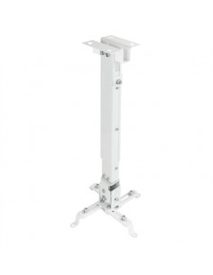 SOPORTE TECHO PROYECTOR TOOQ INCLINABLE BLANCO
