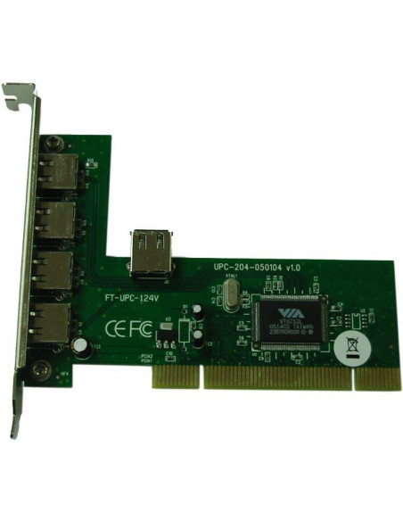 TARJETA PCI 4 1 PUERTOS USB 2 0 SATYCON