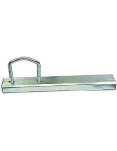 SOPORTE EN U EMPOTRABLE GALVANIZADO MASTIL WIFI