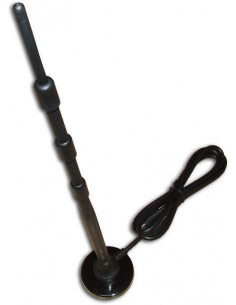 ANTENA TV TDT INTERIOR 16DB CON BASE