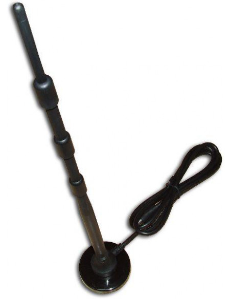 ANTENA TV TDT INTERIOR 16DB CON BASE