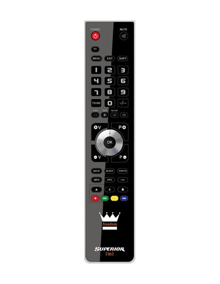 MANDO TV PROGRAMABLE USB SUPERIOR FREEDOM 1 EN 1