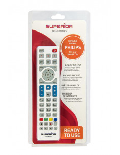 MANDO DISTANCIA SUPERIOR SMART TV PHILIPS BLANCO