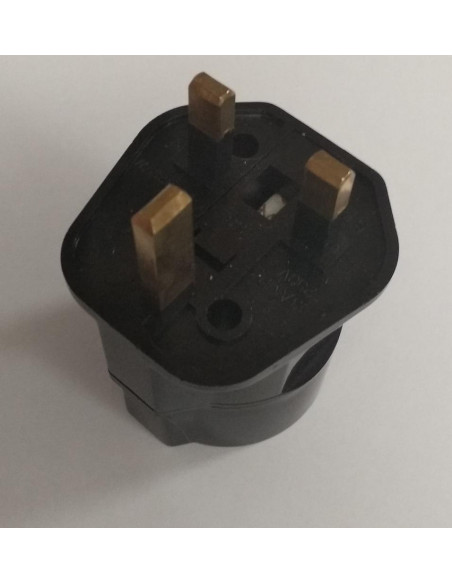 ADAPTADOR DE ENCHUFE UK A EUROPEO