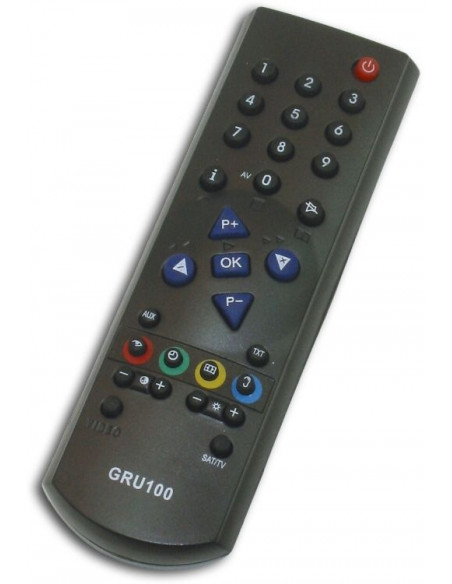 PACK x10 - MANDO TV CRT PAR GRUNDIG GR-715 GRU100