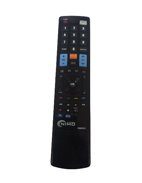 MANDO TV NIMO PROGRAMABLE MAN2035