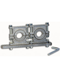 SOPORTE 2 LNBS AJUSTABLE ALUMINIO SATYCON  ASTRA H