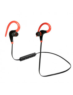AURICULARES BT-001 SPORT BLUETOOTH STEREO ROJOS