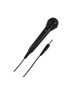 MICROFONO PARA KARAOKE JACK 6 3MM CABLE 2 5M