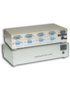 DUPLICADOR SPLITTER VGA X8 150 MHZ MOD 1508