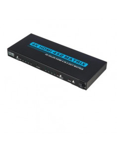 CONMUTADOR MATRIX HDMI 4X2 4 ENT  2 SAL  4K 1080P