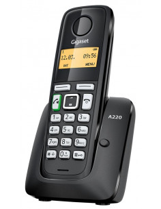 TELEFONO INALAMBRICO GIGASET A220 NEGRO