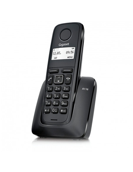 TELEFONO DECT INALAMBRICO GIGASET A116 NEGRO