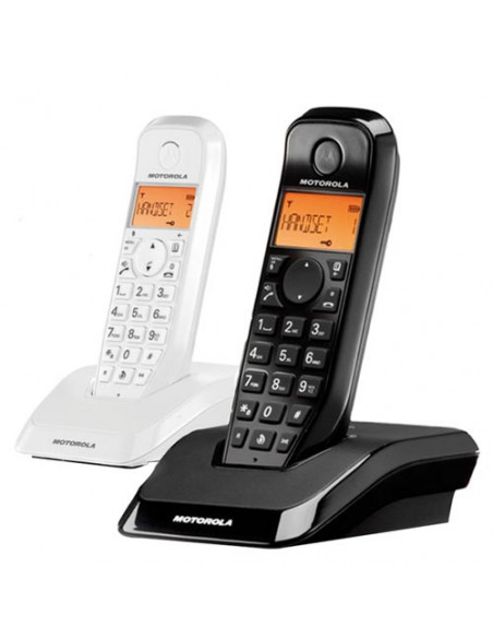 TELEFONO INALAMBRICO DECT MOTOROLA S12 DUO B  Y N 
