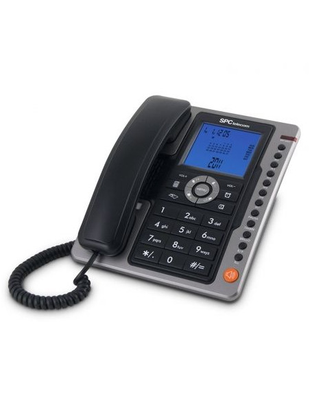 TELEFONO FIJO SOBREMESA SPC 3604 IDENTIFICADOR LCD
