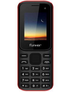 TELEFONO MOVIL FUNKER F2 CLASSIC MAYORES ROJO NEGR