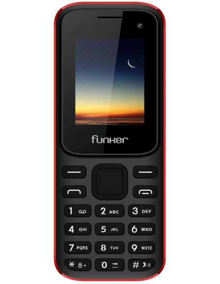 TELEFONO MOVIL FUNKER F2 CLASSIC MAYORES ROJO NEGR