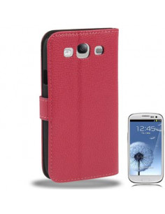 FUNDA PROTECTORA SAMSUNG i9300 / GALAXY S3 ROJO