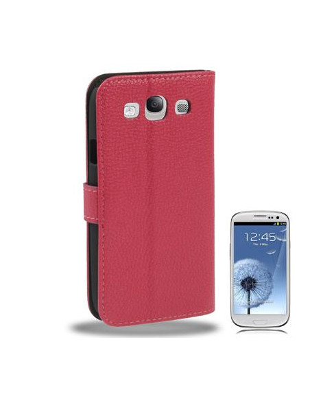 FUNDA PROTECTORA SAMSUNG i9300 / GALAXY S3 ROJO