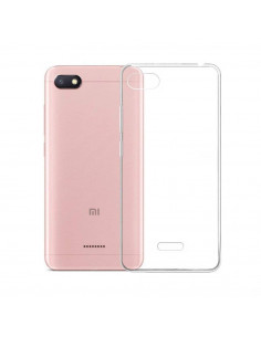FUNDA DE SILICONA TRANSPARENTE XIAOMI REDMI 6 / 6A