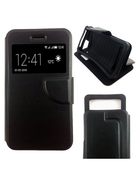 FUNDA MOVIL SMARTPHONE UNIVERSAL 3 8  - 4 3  NEGRA
