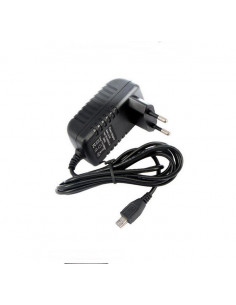 CARGADOR CASA MICROUSB RAPIDO MOVIL 5V 3A NEGRO
