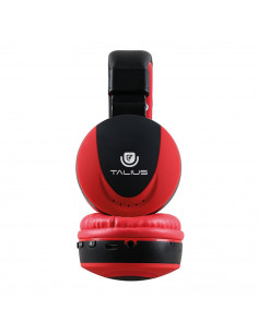 AURICULARES BLUETOOH TALIUS TAL-HPH-5006BT ROJO