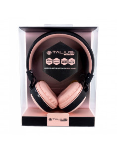 AURICULARES BLUETOOH TALIUS TAL-HPH-5006BT ROSA