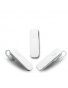 AURICULAR MANOS LIBRES BLUETOOTH BT4 1X2 BLANCO