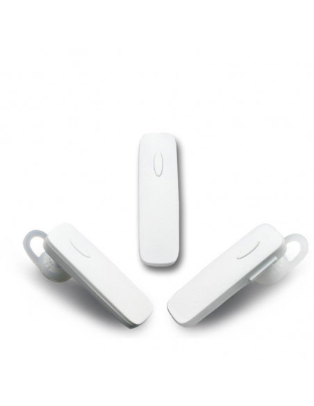 AURICULAR MANOS LIBRES BLUETOOTH BT4 1X2 BLANCO