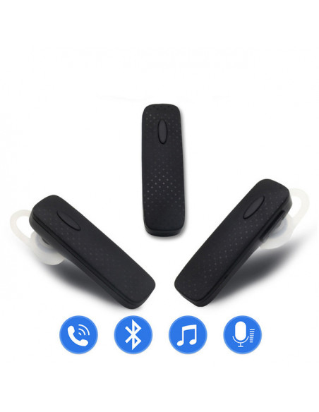 AURICULAR MANOS LIBRES BLUETOOTH BT4 1X2 NEGRO