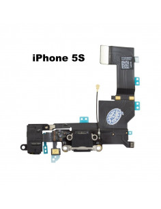 CONECTOR CARGA IPFX5SAC IPHONE 5S  NEGRO 