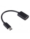 CABLE USB 2.0 HEMBRA USB-C TIPO-C 3.1 MACHO OTG