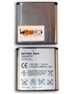 BATERIA MOVIL SONY ERICSON BST-38